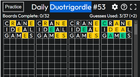 Duotrigordle Word Game - Guess 32 words at once