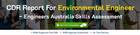 Get CDR Report For Environmental Engineer - Engineers Australia