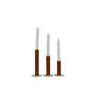 Using a metal candle holder that matches your theme will turn y