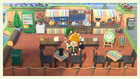 How about opening a coffee shop in Animal Crossing?