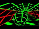The endless game space featured in the game Slope Game