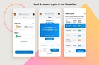 Send & receive crypto in the MetaMask Chrome extension 
