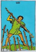 7 Of Wands : Meaning of Tarot Card | Predict My Future